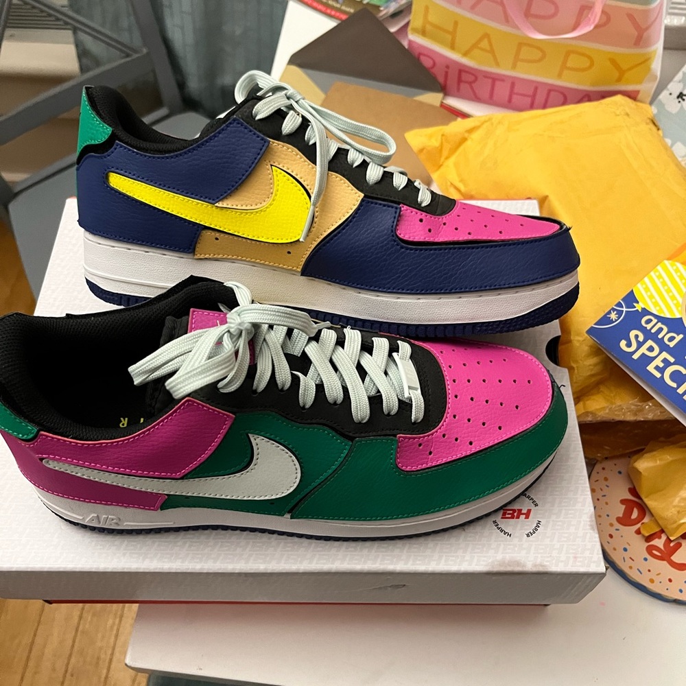 Nike Air Force 1s - Multicolor